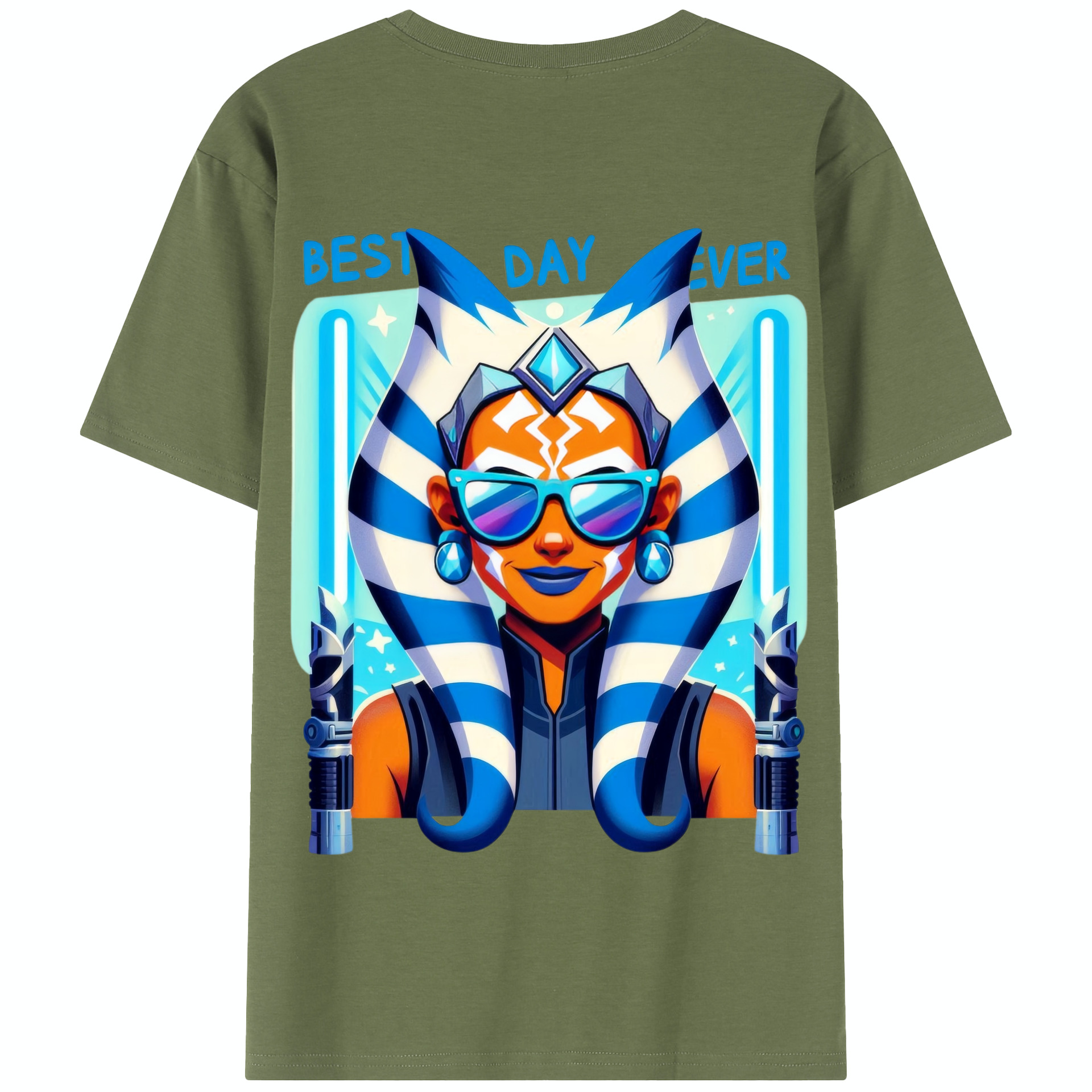 （画像用） スター・ウォーズ Star Wars 綿100％半袖Tシャツ（背面プリント）